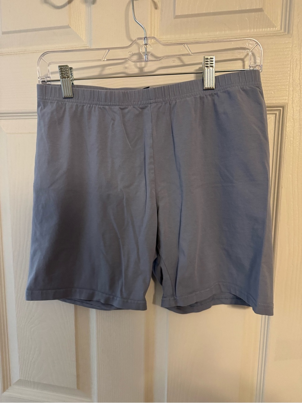 Men's Cotton-Blend Boxer Briefs - Light Blue